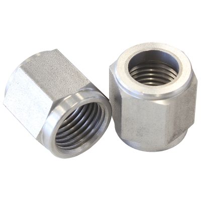 AeroFlow=-3AN to 3/16" Stainless Steel Tube Nut Sold As A Pair