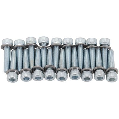 AeroFlow=GM 6L80 Transmission Oil Pan Bolt Kit M6 Steel Bolts