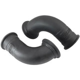 AeroFlow=GM LS Twin Turbo Turn Up Adapter Manifolds 2.5" V-Bands and AF8080-1016