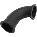 AeroFlow=GM LS Twin Turbo Short Turn Up Adapter Manifold 2.5" V-Band and AF8080-1016