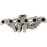 AeroFlow=Nissan RB30 T3 Turbo Stainless Steel Manifold Suits High Mount GT30-GT35