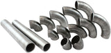 AeroFlow=1-5/8" (41mm) Steam Pipe Tube 90 Degree Bend 2.0D Radius