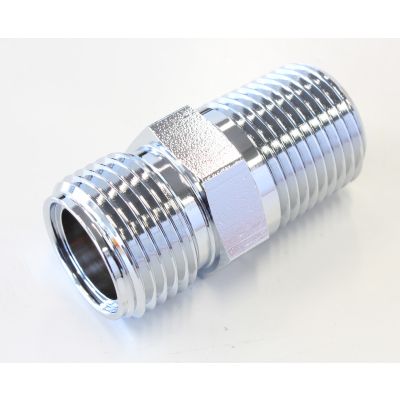 AeroFlow=NPT to A/C Fitting Adapter 1/2" NPT to #10 A/C O-Ring