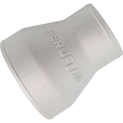 AeroFlow=Straight Reducer Cast Pipe Natural Finish 3" (76mm) to 2" (51mm)