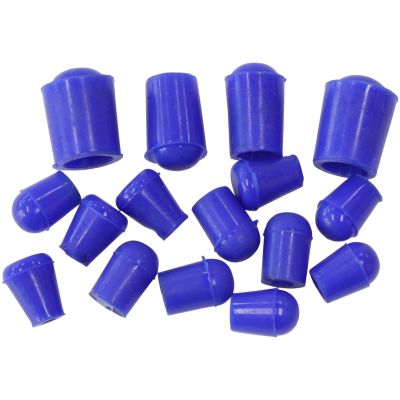 AeroFlow = Metric Vacuum Blank Off Plug Kit (16 piece)
 Blue Finish