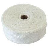 AeroFlow=Exhaust Insulation Wrap 2" Wide 50ft Length White