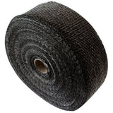 AeroFlow=Exhaust Insulation Wrap 2" Wide 50ft Length Black