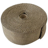 AeroFlow=Exhaust Insulation Wrap 2" Wide 50ft Length Titanium