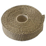 AeroFlow=Exhaust Insulation Wrap 1" Wide 15ft Length Titanium