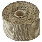 AeroFlow=Exhaust Insulation Wrap 2" Wide 15ft Length Titanium