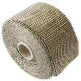 AeroFlow=Exhaust Insulation Wrap 2" Wide 15ft Length Titanium