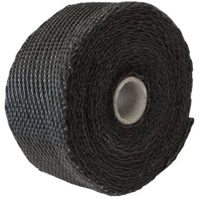 AeroFlow=Exhaust Insulation Wrap 2" Wide 15ft Length Black Titanium