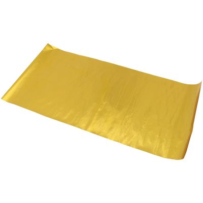 AeroFlow=Gold Heat Barrier 12" x 24" Sheet Adhesive backed Aluminised surface