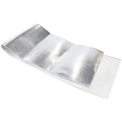 AeroFlow=Heat Barrier - 20" x 12" Sheet - Silver Finish Flexible Aluminised