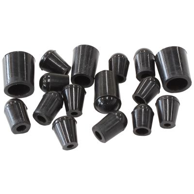 AeroFlow = Vacuum Blank Off Plug Kit (16 piece)
 Black Finish