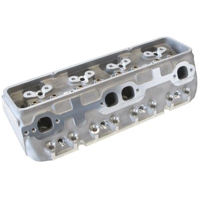 AeroFlow=Bare Small Block Chev 327-350-400 204cc Aluminum Cylinder Heads