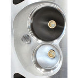AeroFlow=Bare Small Block Ford Windsor 289-351 203cc Aluminum Cylinder Heads