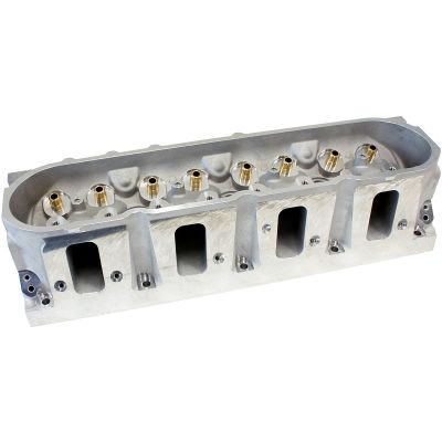 AeroFlow=Bare GM LS3 4 Bolt 276cc Aluminum Cylinder Heads with 70cc Chamber