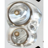 AeroFlow=Bare GM LS3 6 Bolt 276cc CNC Ported Aluminum Cylinder Heads