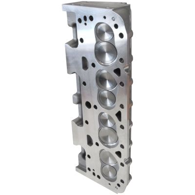 AeroFlow=Complete Small Block Chev 327-350-400 204cc Aluminum Cylinder Heads