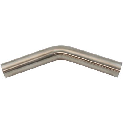 AeroFlow=Stainless Steel Bend 45° 1-3/4" O.D .065" Wall 6" Leg