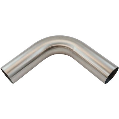 AeroFlow=Stainless Steel 90° Mandrel Bend 2" O.D .065" Wall 6" Leg