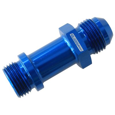 AeroFlow = ORB to Male AN Extension -8AN
 Blue Finish