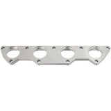 AeroFlow=Mitsubishi Evolution 4-9 4G63 Stainless Steel Header Flange CNC Machined