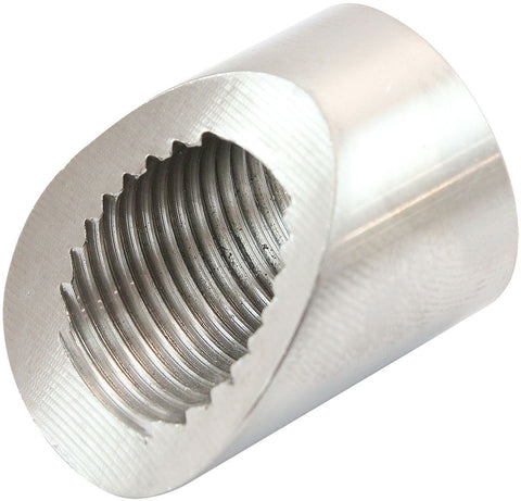 AeroFlow=45 Degree Angled & Notched Weld-On M18 x 1.50mm Oxygen Sensor Bung