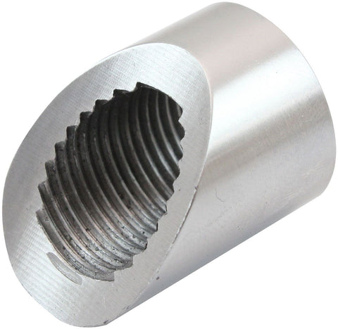 AeroFlow=45 Degree Angled & Notched Weld-On M18 x 1.50mm Oxygen Sensor Bung
