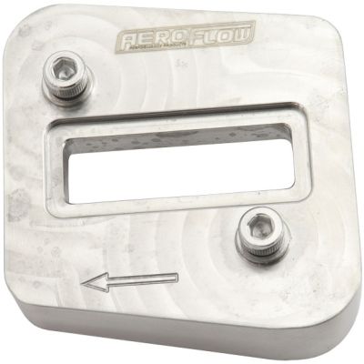 AeroFlow=Weld-on Mass Air Flow Sensor Plate-Stainless Steel Universal Fitment