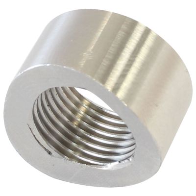 AeroFlow=Notched Weld-On M18 x 1.50mm Oxygen Sensor Bung Stainless Steel Material