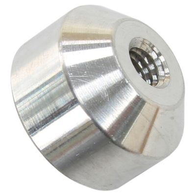 AeroFlow=Aluminum Female Weld-On M10 x 1.5 Thread