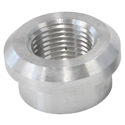 AeroFlow=Aluminum Weld-On Female NPT Fitting 3/8" NPT