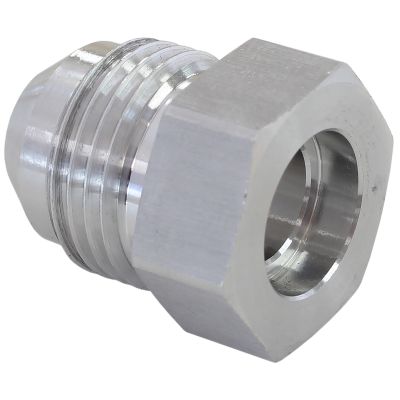 AeroFlow=Weld-On Aluminum Male Hex -6AN Fitting Suits 3/8"