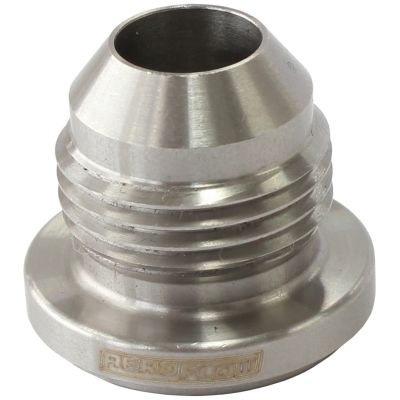 AeroFlow=Steel Weld-On Male AN Fitting -8AN 25 Bulk Pack