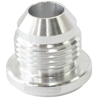 AeroFlow=Aluminium Weld-On Male AN Fitting -16AN