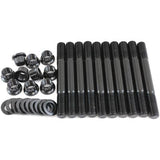 AeroFlow=Small Block Ford Windsor 351 2 Bolt Main Stud Kit 12 Point Nuts