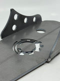 Speedtek=10" Quickchange Differential Laser-Cut Skid plate High Strength Steel Bash Plate