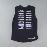 ANTHONY "HECTIC" BILIC TEAM DRIVER MERCH BLACK TANK TOP SINGLET