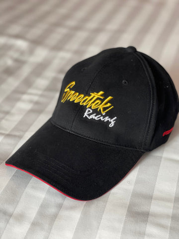 Speedtek = Auto Racing Motorsport Black Cap