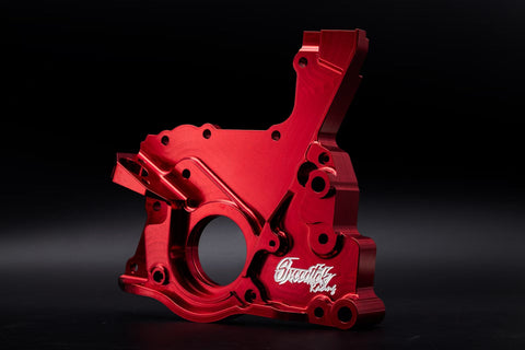 Speedtek=1JZ / 2JZ Oil Pump Delete Billet 6061 Aluminum Front Engine Cover