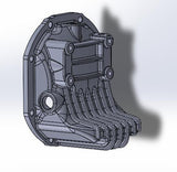 Speedtek=Nissan R200 Large Capacity Billet 6061 Aluminum Differential Cover