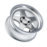 Kansei Wheels = KNP 15" - Hyper Silver Machined Lip
