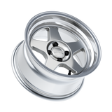Kansei Wheels = KNP 15" - Hyper Silver Machined Lip