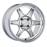 Kansei Wheels = TANDEM 15" - Hyper Silver Machined Lip