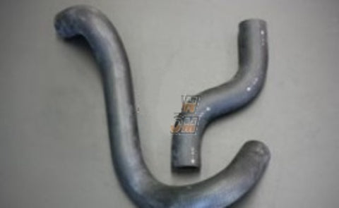 KAMEARI STAINLESS MESH RADIATOR LOWER HOSE & BAND SET - BLUE