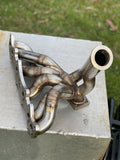 SPEEDTEK=Toyota 1JZ-VVTi High Mount Stainless Steel Tubular Twin Scroll Exhaust Manifold