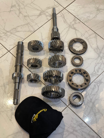 Speedtek=Nissan Skyline RB25 - RB26 Close Ratio Dog Engagement Gearset Dogbox Kit