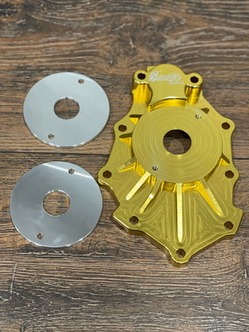 Speedtek=RB25 Billet Transmission Front Cover suit Tilton 8000-Series Hydraulic